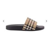 Burberry Furley Sliders Size 9 UK, 43 EU BRAND NEW, UNWORN