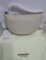 Burberry Grainy Leather Sling Bag Limestone Handbag