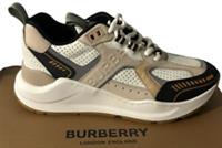 Burberry Sean Women's Sneakers Size U.K. 6 / EU 39 Pale Nude White EX-DISPLAY