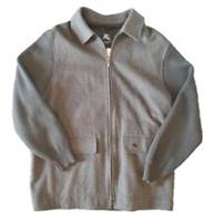 Burberry Of London Grey Collared Jacket Grey with zip Size XL - Ex Display - XL Regular