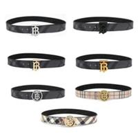 Men's BurberryBusiness Style Belt Versatile And Fashionable Luxury Belt - 125cm Regular