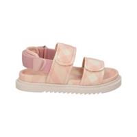 BURBERRY Kids Sandals Pink Hook and Loop Comfort Logo Synthetic EU 27 RRP 280