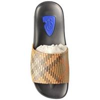 Burberry Dive Checker Womens Sliders UK Size 5 EUR 38 Beige Comb New Boxed