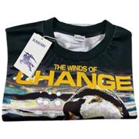 Burberry Graphic Long Sleeve T shirt Swan Winds Of Change Size Small RRP £695 - S Regular