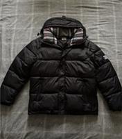 Mens Detachable Sleeve/Hood Puffer Jacket Black XL - XL Regular