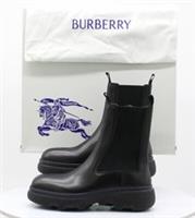 Burberry Ladies Gabriel Chelsea Boot Leather Formal Black 41 UK 8