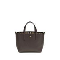Burberry Beige Calf Leather Bos Taurus Shoulder Bag