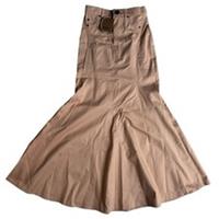 BURBERRY Twill maxi skirt Pale Nude Size UK 6 / USA 4 / EU 38 New RRP &pound;1800 - 6 Regular