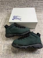 Size 8 (EU 42) - Burberry Nubuck Trek Boot Vine Green