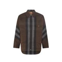 Burberry Brown Cotton Parka
