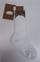 Burberry Mens Socks Size S Small White Kingdom BRAND NEW