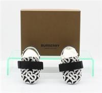 BURBERRY JOSIE INFANT NEWBORN BABY SLIP ON SHOES UK 1C EU 17 RRP &pound;180 AD