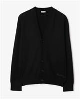 BURBERRY Mens Cashmere V-Neck Cardigan Black 2XL New RRP £890 Genuine - 2XL Regular