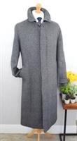 New PRIVATE WHITE VC Prince Of Wales Cashmere Topcoat Size 5 42R/52R Large Coat - XL Regular