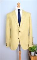 New RICHARD JAMES Lemon Silk Hopsack Sport Jacket £995 Size 44R/54R XL Wool - 2XL Regular