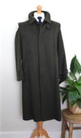 New AQUASCUTUM Forest Loden Coat + Liner Size 38R/40R Medium Tiroler 48R/50R - Large Regular
