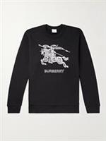 Burberry Mens Logo Embroidered Sweatshirt Size LARGE