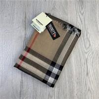 Burberry Mens Original Check Printed Silk Scarf