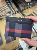 Genuine Burberry Blue Check card holder For Men Brand New With Tag