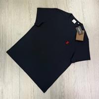 Burberry Mens Dark Navy T-shirt Red Logo - XL - XL Regular