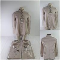 Burberry Women's Plain Long Sleeve Shirt 5xPcs Colour Stone Size UK 2 NEW F2 - 2 Regular