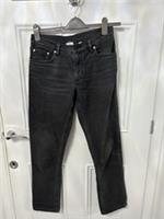 Burberry Black Jeans Straight Leg, Current Season W30 L32 New - 30 Regular