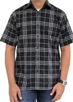 BURBERRY MONOGRAM NAVY COTTON SHIRT size 15.5 /39" M, Made in UK - M Regular