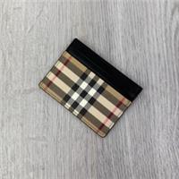 Burberry Vintage Check and Leather Card Case