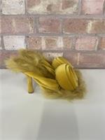 Burberry Fox Rose Sandals UK Size 3.5 EU Size 36.5 Sulphur