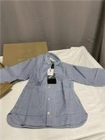 Burberry blue and white striped cotton button-down Oxford Boys shirt 6 Years Old