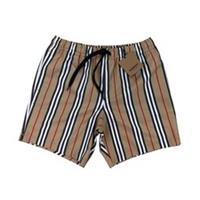 Burberry Mens Check Drawcord Swim Shorts
