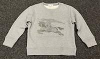 Burberry Children Equestrian Knight Embroidered Grey Sweatshirt 8Years 128cm