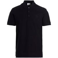 Burberry Branded Circle Logo Coal Blue Polo Shirt - M Regular