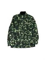 NEW Burberry Mens Rose Print Shirt Jacket Large Green