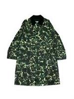 NEW Burberry Mens Rose Print Long Coat Large Green