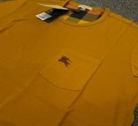 Burberry Crew Neck Gold Freesia Tshirt Medium - M Regular