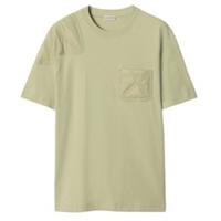 Burberry Panelled Jersey Hunter Green T-Shirt
