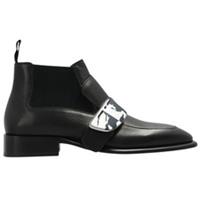 Burberry Shield Black Ankle Boots