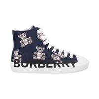 BURBERRY Kids Trainer Sneaker Blue Check Lace Up Comfort High Top EU 30 RRP 245