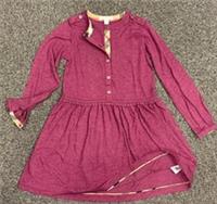 Burberry Children Girls Check Placket Dress