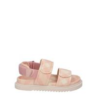 BURBERRY Girls Kids K1-Jamie Sandals Slingback Pink Nylon Salmon UK 1 RRP 280