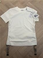 BNWT Womens Burberry White Short Sleeve Side Drawstring T Shirt Top XXS &pound;390 - 2XS Regular