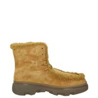 BURBERRY Mens Chugga Chukka Shearling Style Brown Round Toe UK 9 RRP 1150