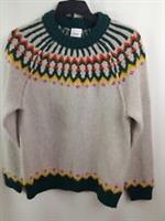 Burberry Fair Isle Wool Sweater With Matching Shorts, Medium, New - M Regular