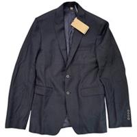 Burberry Men's Wool Suit Jacket Navy IT 48 / M