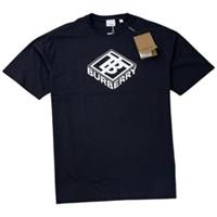 Burberry Men's Ellison Logo Print T-Shirt Black XXL