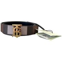 Burberry Men's Reversible Check TB 105CM Belt Brown S