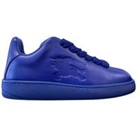 Burberry Men's Leather Box Low Trainers Blue EU 40 / UK 6