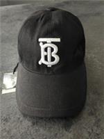 Burberry mens embroidered logo cotton cap, Medium 58cm NEW