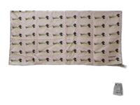 BURBERRY Ladies One Size Pink Duck Cameo Silk Squared Scarf Unworn With Tags